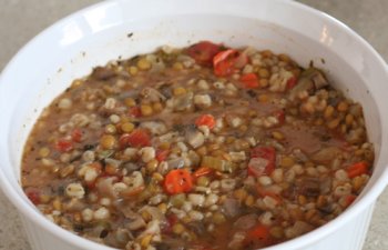 lentil and barley soup