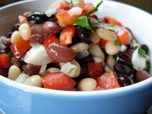 three-bean salad